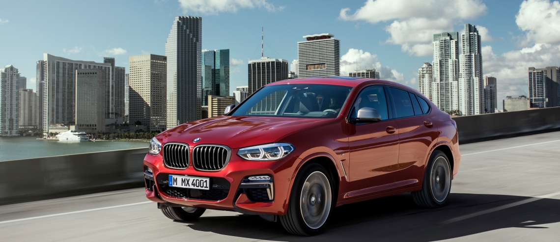 Le nouveau SUV coupé premium BMW X4