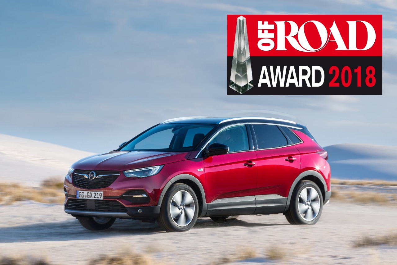 Opel Grandland X Wins Off Road Award