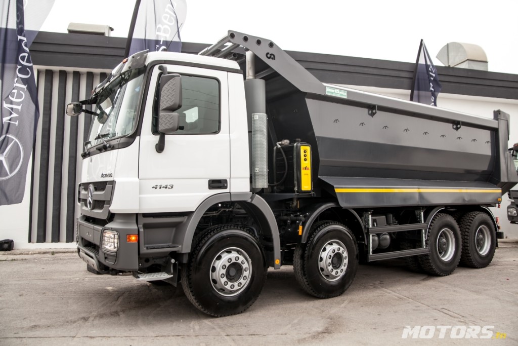 Présentation Du Camion Mercedes Benz Actros 4143 K Ptac 41 T Motorstn