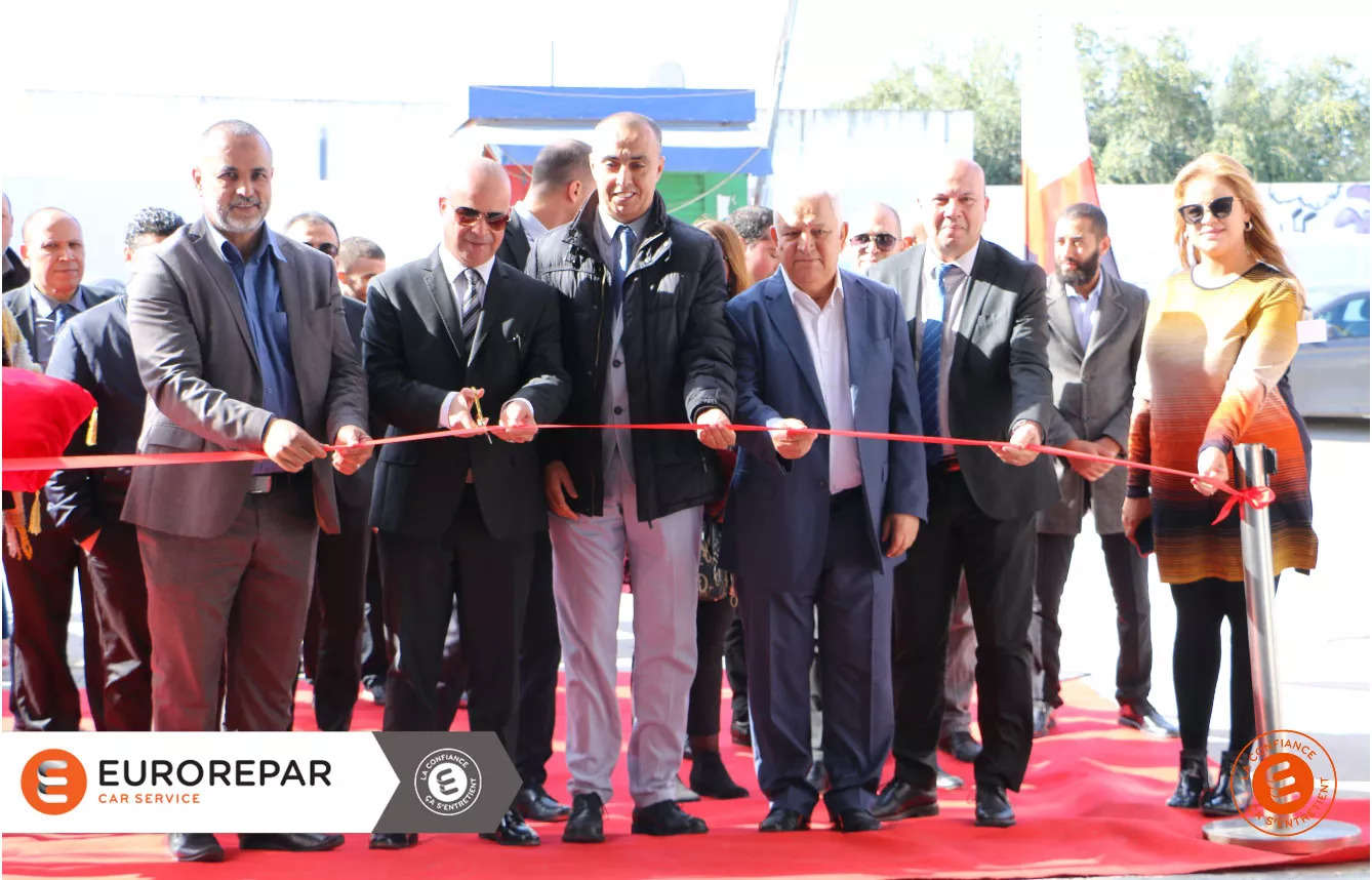 INAUGURATION OFFICIELLE DU NOUVEAU EUROREPAR CAR SERVICE SIDI HASSINE -   (1)